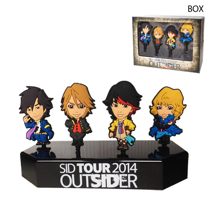 イヤホンジャックフィギュアセット/TOUR 2014 OUTSIDER | アーティスト