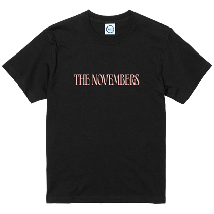 THE NOVEMBERS Logo T-shirt (MERZ-0238)【XL】 | アーティストデリ 