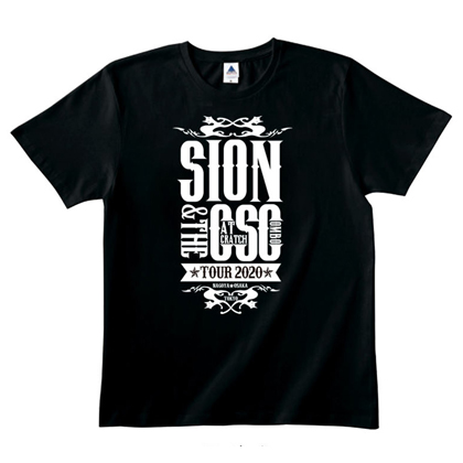 ツアーTシャツ / SION ＆ THE CAT SCRATCH COMBO TOUR 2020（BLACK / M 